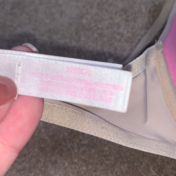 PINK Victoria Secret Tan Push Up Bra - Picture 6 of 8